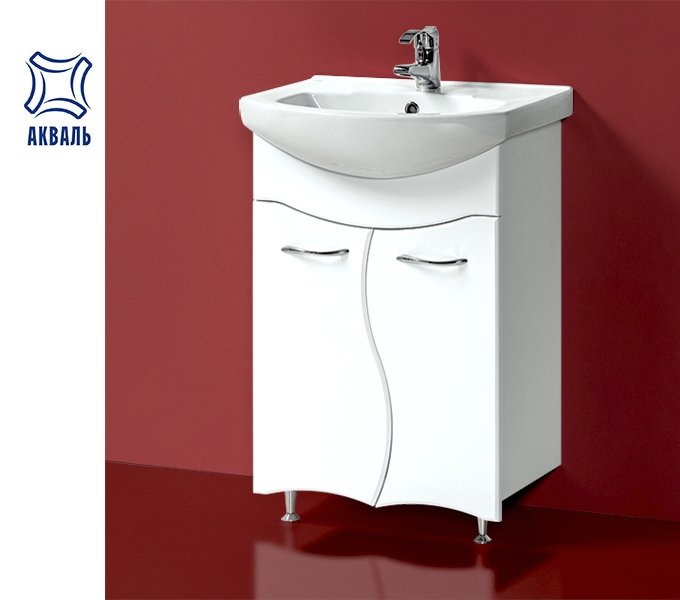 МИЛАНА 60 (AM.60.60.00.N) тумба Акваль под умывальник
