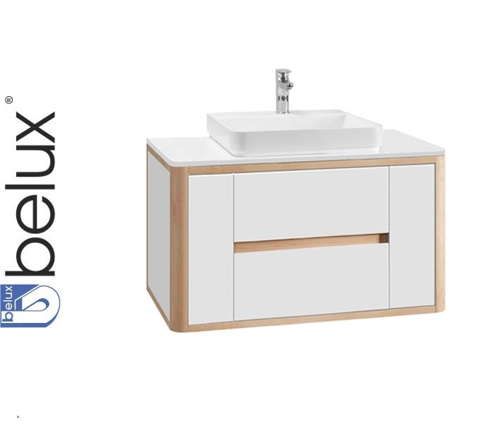 АЛЬМЕРИЯ НП 100-02 массив клён (137)  тумба Белюкс под умывальник (4810924256201)