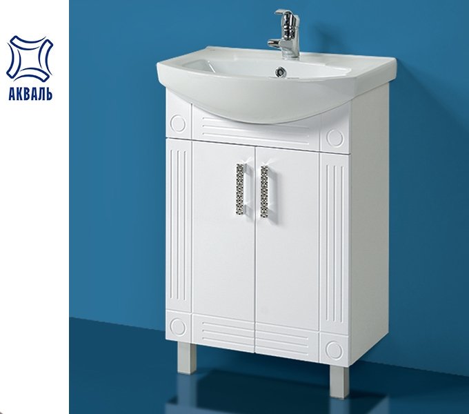 ОЛИВИЯ 60 (EO.01.60.00.N) тумба Акваль под умывальник