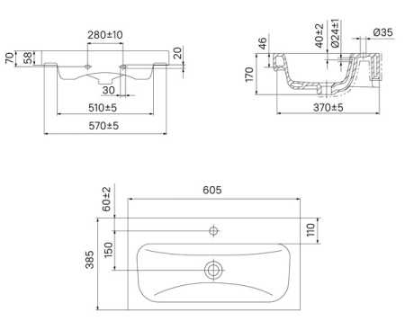 Zodiac 60 тумба IDDIS [ZOD6CB0i95], подвесная