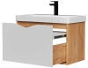 Barney 70.1Y (9696) тумба VOLNA [tpBARNEY70.1Y-04], Белый/Дуб гудзон