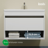 Zodiac X 80 тумба IDDIS [ZDX80WNi95], с нишей