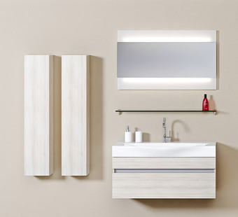 Aqwella Шкаф-пенал Анкона 25 [An.05.25/A]