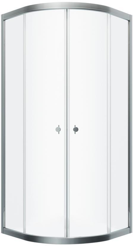 Душевой уголок Triton Альфа Хром А1 80х80 без поддона (прозрачное стекло)