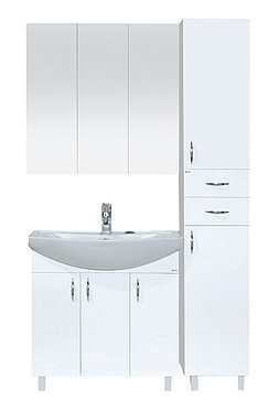 БАЛТИКА 80 зеркало-шкаф Misty (Э-Бал04080-011)