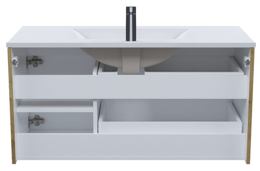 Bild, ID тумба IDDIS 100 см,[BIL10V0i95], Дуб светлый