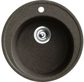 Кухонная мойка Belux BRG-51-01 (черно-серый)