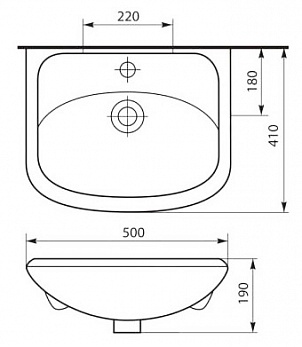 УЮТ 50 тумба Misty под умывальник (Э-Уют01050-01Пр)