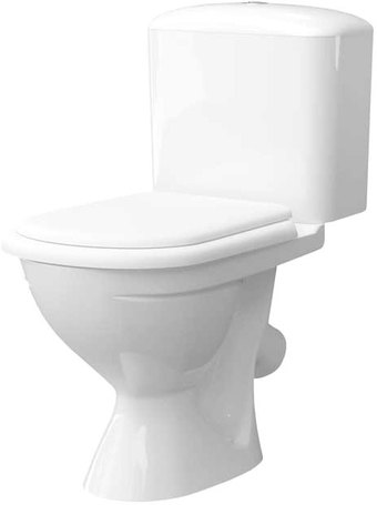 Унитаз Керамин Капри (бачок, сиденье полипропилен, 2-реж. Алкапласт Дуал)