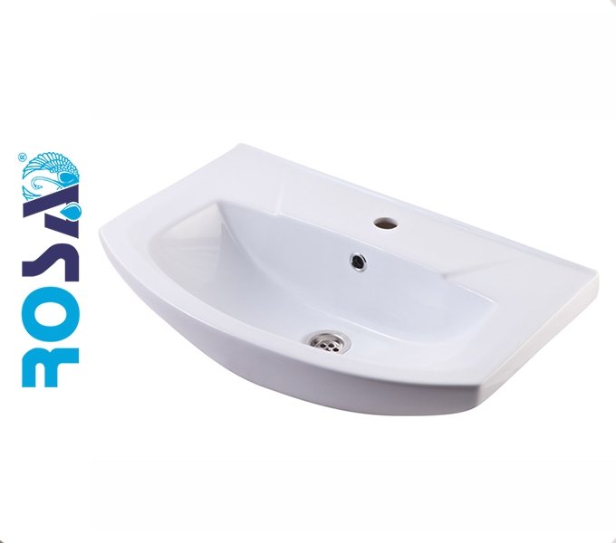 ЭЛЕГАНС 65 Rosa. Умывальник мебельный к тумбе.