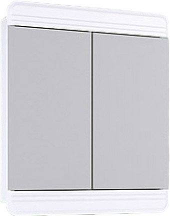 Aqwella Шкаф с зеркалом Корсика (белый) [Kor.04.06]