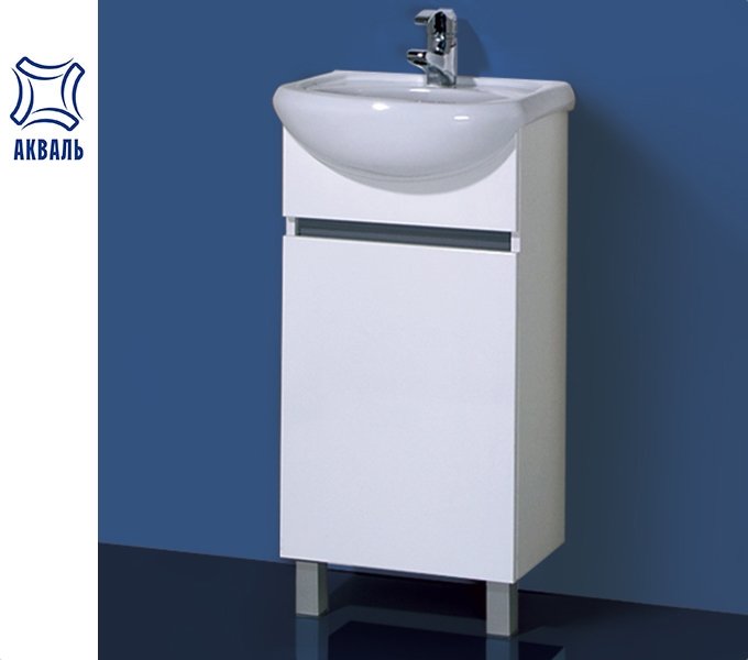 АФИНА 45 (АФИНА.45.00.00.L) тумба Акваль под умывальник