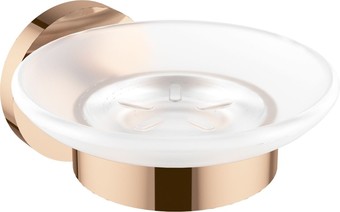 Мыльница Wellsee Finishing Touch 182504000 с держателем (розовое золото)