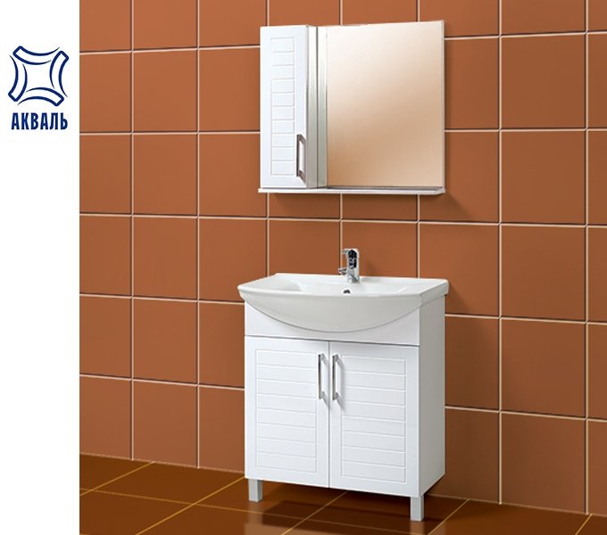 Набор АКВАЛЬ АННА 75 Мебель для ванной комнаты