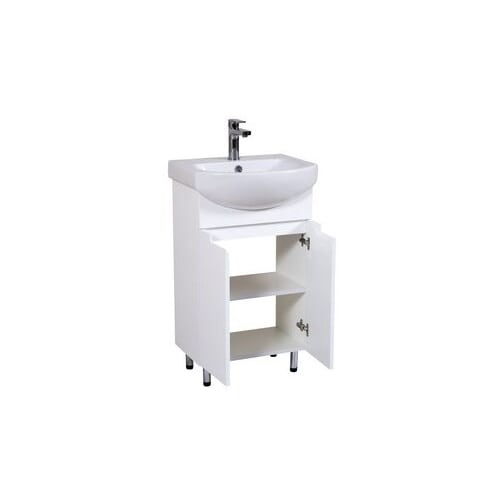 КВАДРО 50 тумба Аква Родос с умывальником ЛОТОС 50 (АР0001934)