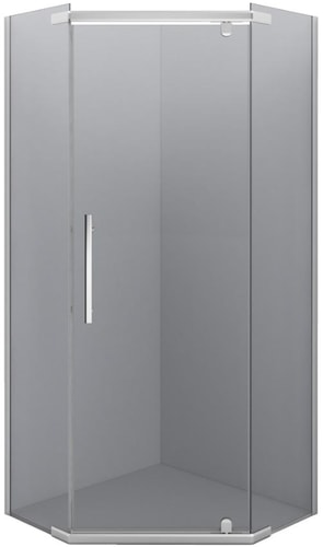 Душевой уголок Erlit ER10109V-C4 90x90 (тонированное стекло)