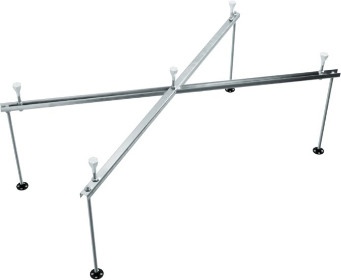 Каркас Triton усиленный для ассиметричных ванн Кайли, Изабель, Николь, Мадрид, София, универсальный 5 опор