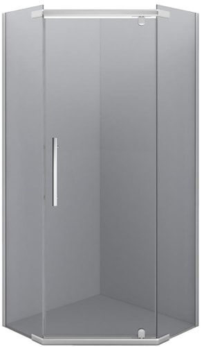 Erlit ER 10110V-C4 душевой уголок (тонированное)