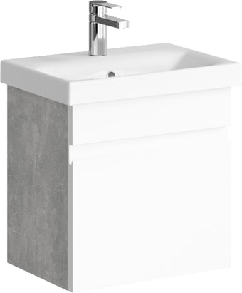 Aqwella Тумба под умывальник Smart 50 SRT0105BS (бетон светлый)