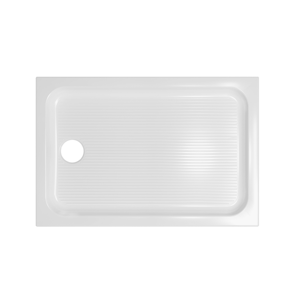 ПД26 Поддон 120х80 прямоугольный, низкий, в комплекте (высота поддона 170 мм, глубина 70 мм)