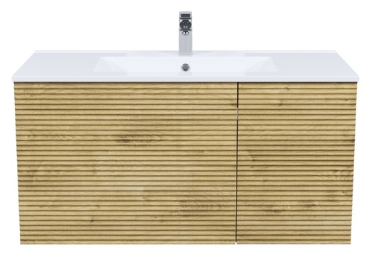 Bild, ID тумба IDDIS 100 см,[BIL10V0i95], Дуб светлый