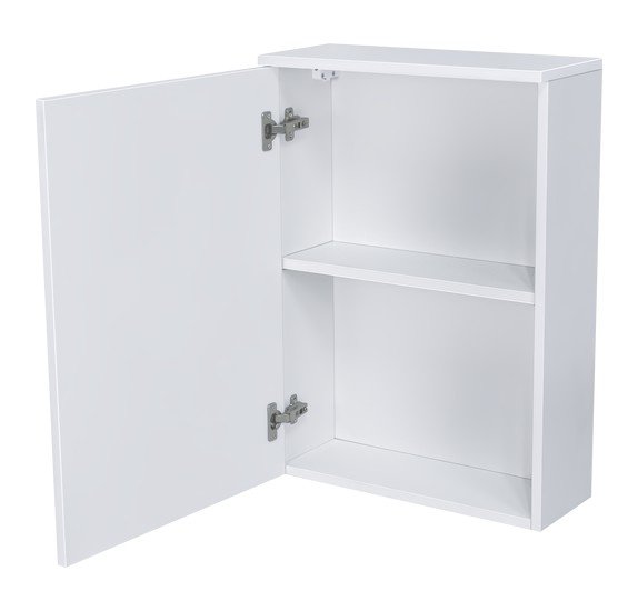 Мебель для ванных комнат Misty Купер-50 навесной белый левый П-Куп08050-031Л