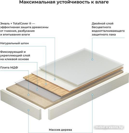 Wellsee Genuine Tree 162002000, 100 см (столешница)