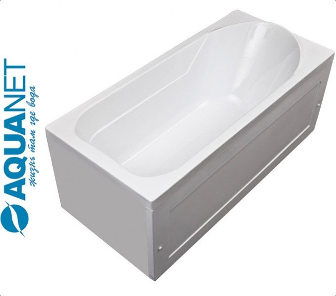 Ванна прямоугольная Акванет WEST 160 ЭКО