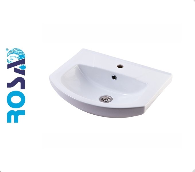 ЭЛЕГАНС 50 Rosa. Умывальник мебельный к тумбе.