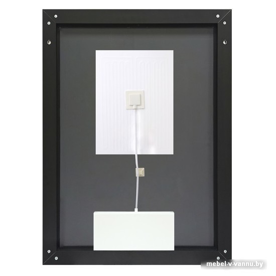 Briz Зеркало Берн 60*80 с подсветкой и часами