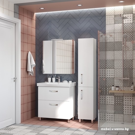 Briz Тумба напольная Ирида 60 с умывальником Стрим