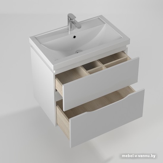 Briz Тумба подвесная Сити 70 с умывальником Фостер