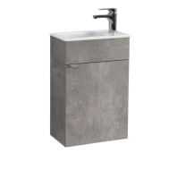 БЕРГАМО-ЖЕНЕВА НП 40 Бетон Чикаго светло-серый (31) тумба Белюкс под умывальник (4810924264039)