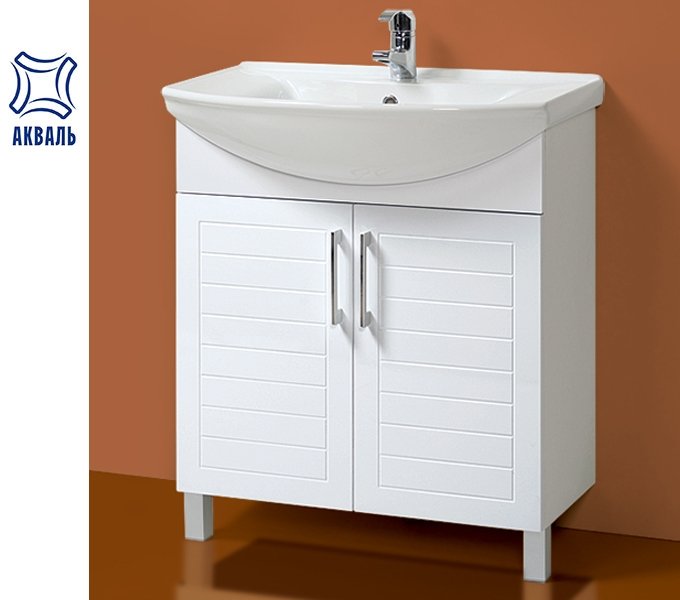 АННА 75 (АННА.01.75.00.N) тумба Акваль под умывальник