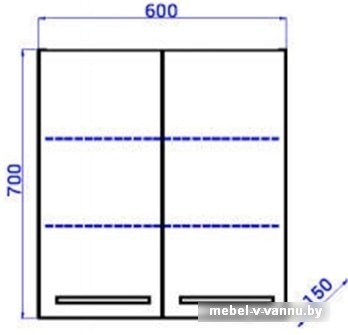 Aqwella Шкаф с зеркалом МС.04.07/DS