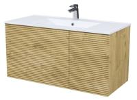 Bild, ID тумба IDDIS 100 см,[BIL10V0i95], Дуб светлый