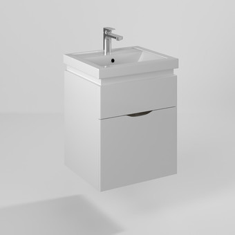 Briz Тумба подвесная Сити 50 с умывальником Фостер