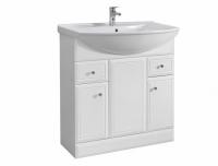 АДАЖИО Н 80-02 Белюкс тумба под умывальник Стиль 85 (555)