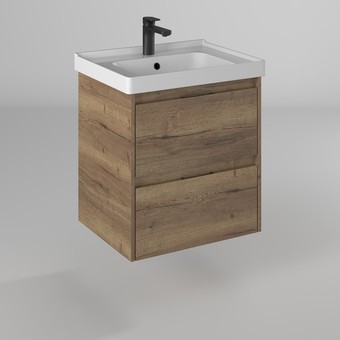 Briz Тумба подвесная Берн 60 с умывальником Грэйс