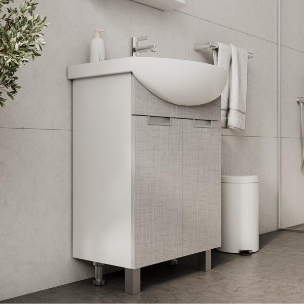 Vario Sf 50.2D (Рива) тумба VOLNA [tnVARIO.Sf50.2D-08], Лён