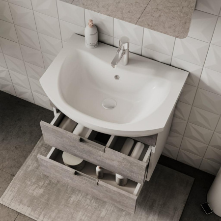 Vario Z 60.2Y (Балтика) тумба VOLNA [tpVARIO.Z60.2Y-09], Цемент (Бетон)