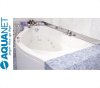 Ванна асимметричная Акванет PALMA 170