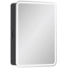 Eltoro LED 60 зеркало-шкаф EQUIL [szELTR60], Черный, правый