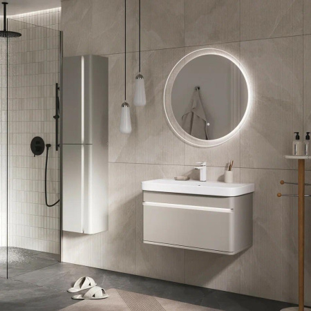 Elegante 36.R Пенал подвесной EQUIL [ppELGNT36.R-25.27], Амарок/Белый