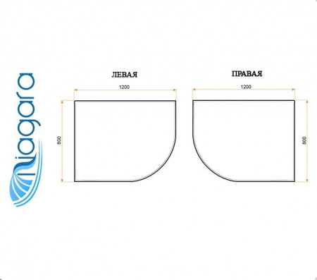 Душевая кабина NIAGARA NG-1510-08 L/R для ванной комнаты