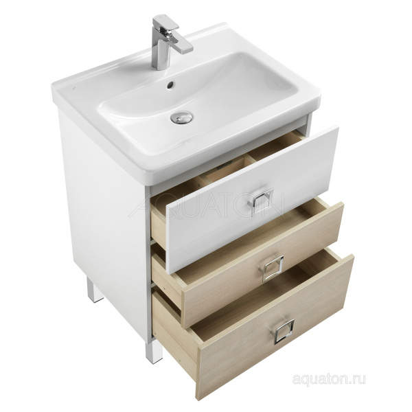 СТАМБУЛ 65 М (1A145801ST590) тумба AQUATON под умывальник