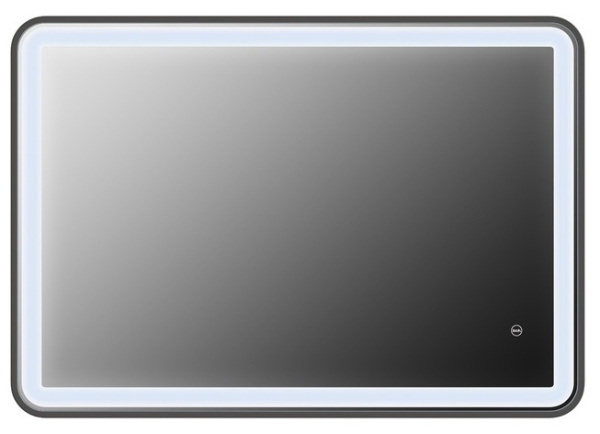 Cloud 100 зеркало IDDIS [CLO1000i98], с подсветкой, Чёрный