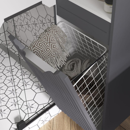 Mirage 36.R Пенал подвесной с корзиной EQUIL [ppMIRAGE36.R.KZ-07], Графит