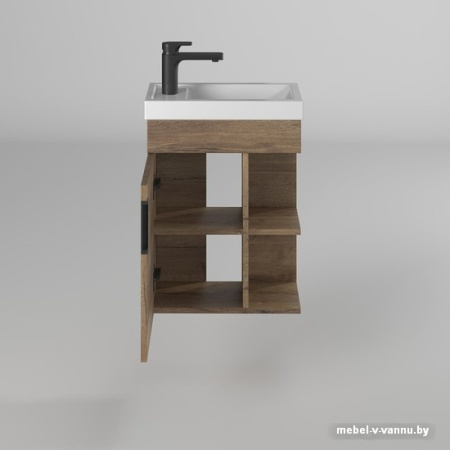 Briz Тумба подвесная Берн 45 с умывальником Фостер