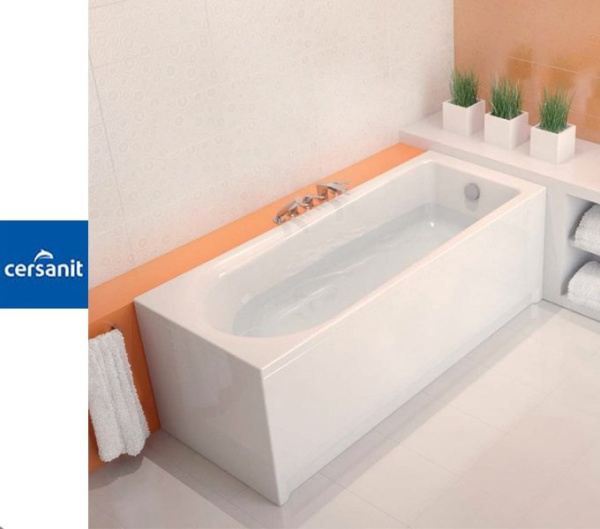 Ванна прямоугольная Церсанит LORENA 150x70